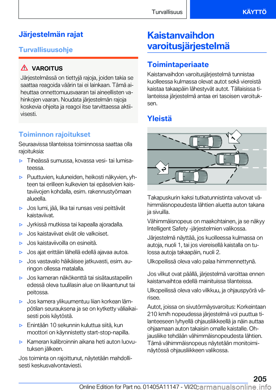BMW 8 SERIES COUPE 2021  Omistajan Käsikirja (in Finnish) �J�
