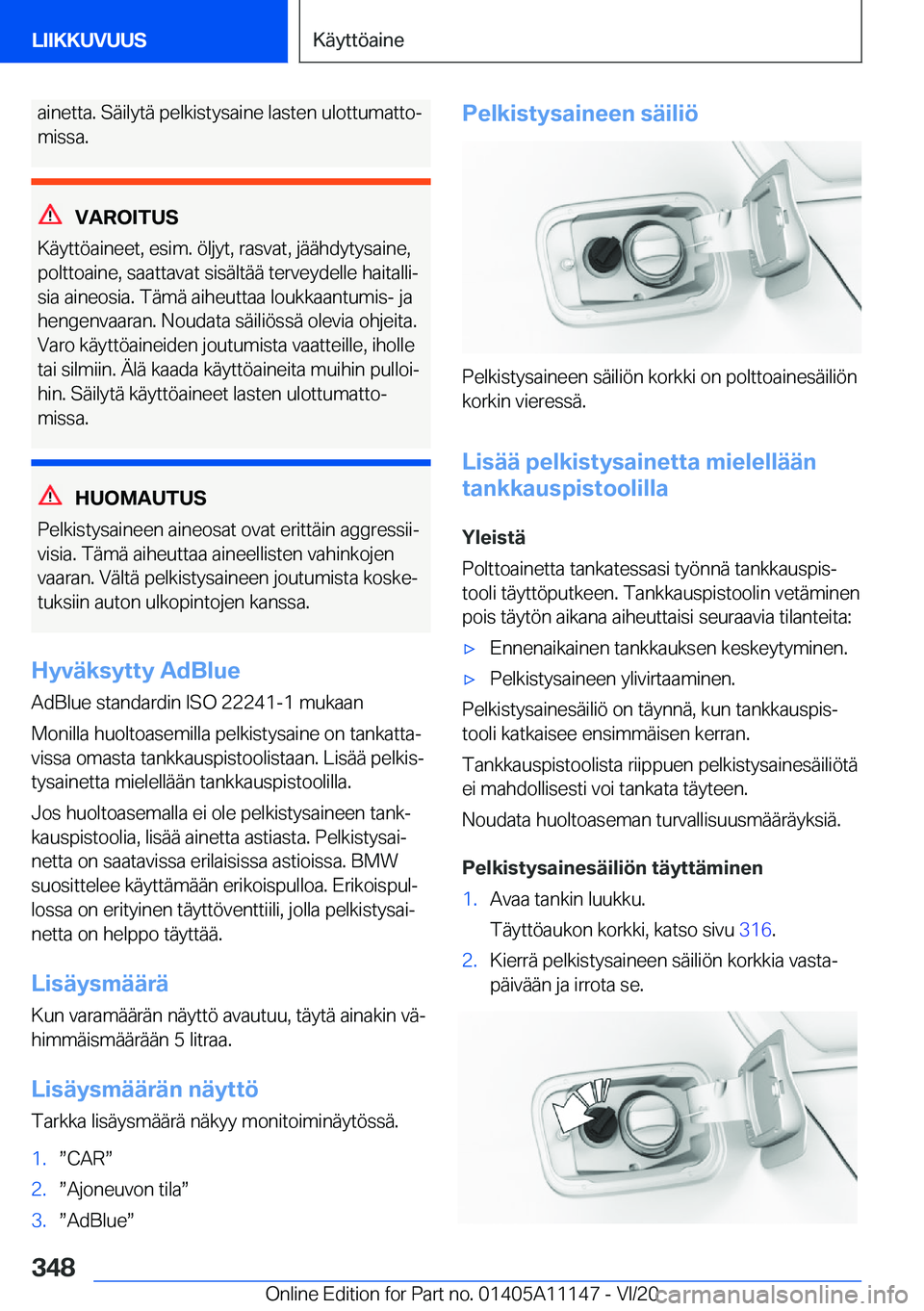 BMW 8 SERIES COUPE 2021  Omistajan Käsikirja (in Finnish) �a�i�n�e�t�t�a�.��S�