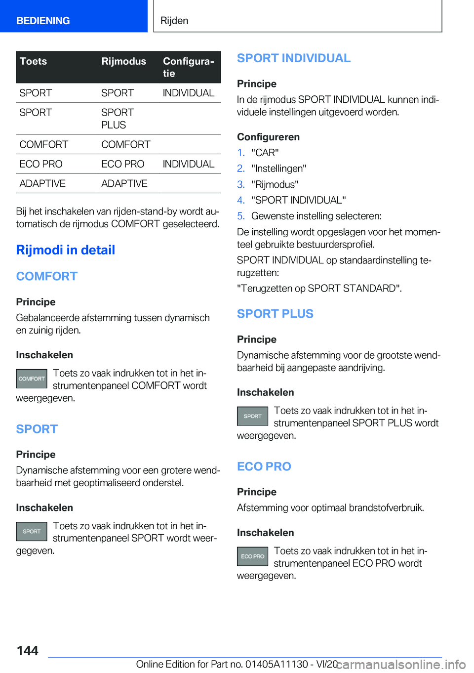 BMW 8 SERIES COUPE 2021  Instructieboekjes (in Dutch) �T�o�e�t�s�R�i�j�m�o�d�u�s�C�o�n�f�i�g�u�r�aj
�t�i�e�S�P�O�R�T�S�P�O�R�T�I�N�D�I�V�I�D�U�A�L�S�P�O�R�T�S�P�O�R�T
�P�L�U�S�C�O�M�F�O�R�T�C�O�M�F�O�R�T�E�C�O��P�R�O�E�C�O��P�R�O�I�N�D�I�V�I�D�U�A�L�A