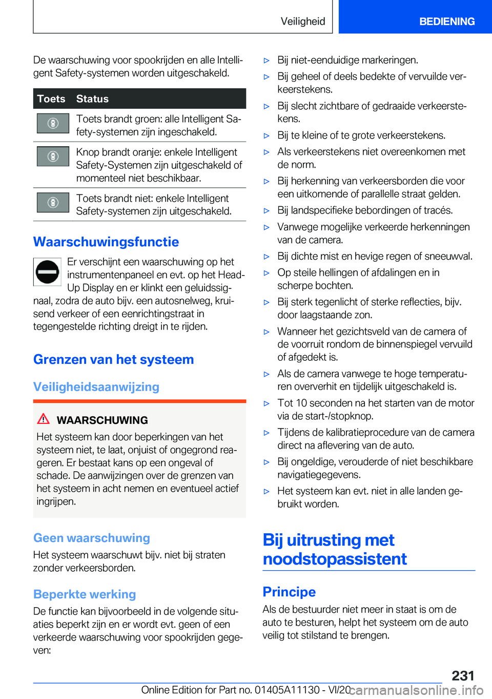 BMW 8 SERIES COUPE 2021  Instructieboekjes (in Dutch) �D�e��w�a�a�r�s�c�h�u�w�i�n�g��v�o�o�r��s�p�o�o�k�r�i�j�d�e�n��e�n��a�l�l�e��I�n�t�e�l�l�ij�g�e�n�t��S�a�f�e�t�y�-�s�y�s�t�e�m�e�n��w�o�r�d�e�n��u�i�t�g�e�s�c�h�a�k�e�l�d�.�T�o�e�t�s�S�t�a�t