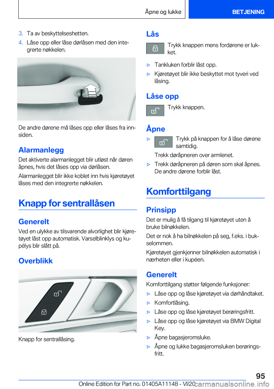 BMW 8 SERIES COUPE 2021  InstruksjonsbØker (in Norwegian) �3�.�T�a��a�v��b�e�s�k�y�t�t�e�l�s�e�s�h�e�t�t�e�n�.�4�.�L�å�s�e��o�p�p��e�l�l�e�r��l�å�s�e��d�