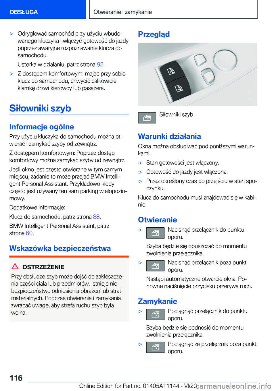 BMW 8 SERIES COUPE 2021  Instrukcja obsługi (in Polish) 'x�O�d�r�y�g�l�o�w�a�