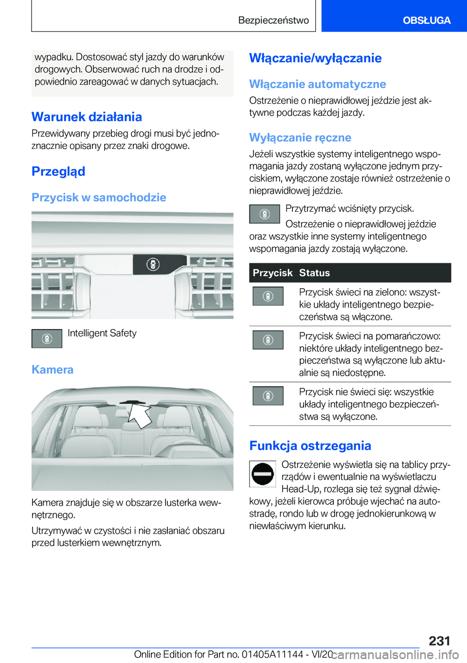 BMW 8 SERIES COUPE 2021  Instrukcja obsługi (in Polish) �w�y�p�a�d�k�u�.��D�o�s�t�o�s�o�w�a�
