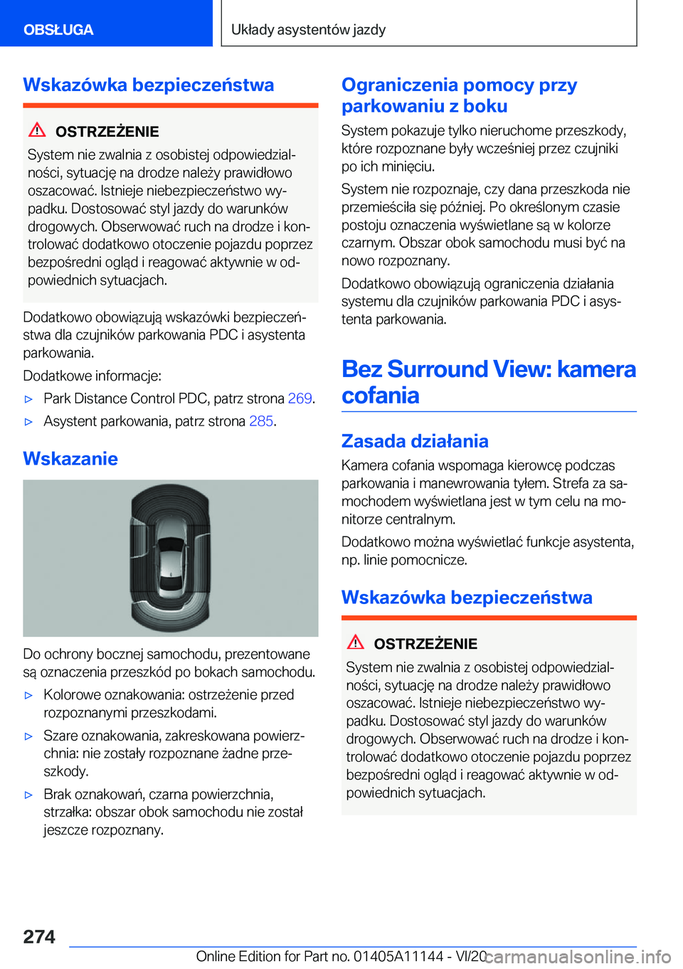 BMW 8 SERIES COUPE 2021  Instrukcja obsługi (in Polish) �W�s�k�a�z�