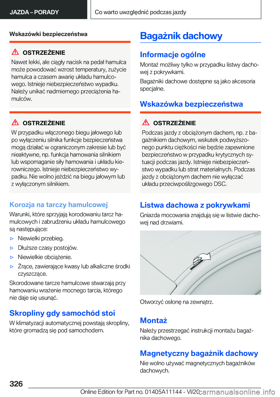 BMW 8 SERIES COUPE 2021  Instrukcja obsługi (in Polish) �W�s�k�a�z�