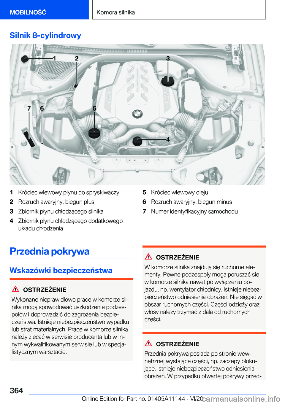 BMW 8 SERIES COUPE 2021  Instrukcja obsługi (in Polish) �S�i�l�n�i�k��8�-�c�y�l�i�n�d�r�o�w�y�1�K�r�