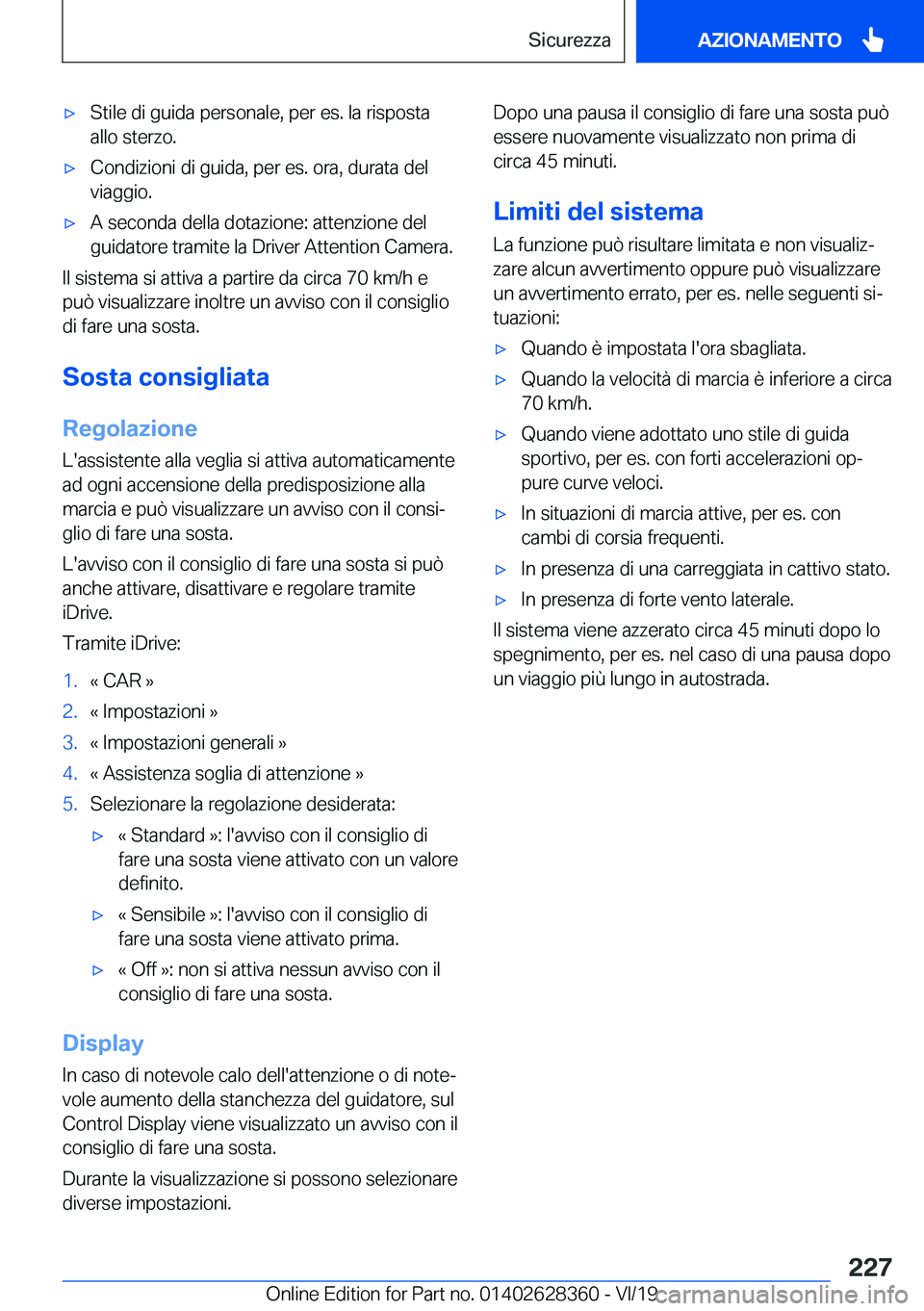 BMW 8 SERIES COUPE 2020  Libretti Di Uso E manutenzione (in Italian) 'x�S�t�i�l�e��d�i��g�u�i�d�a��p�e�r�s�o�n�a�l�e�,��p�e�r��e�s�.��l�a��r�i�s�p�o�s�t�a
�a�l�l�o��s�t�e�r�z�o�.'x�C�o�n�d�i�z�i�o�n�i��d�i��g�u�i�d�a�,��p�e�r��e�s�.��o�r�a�,��d�u�