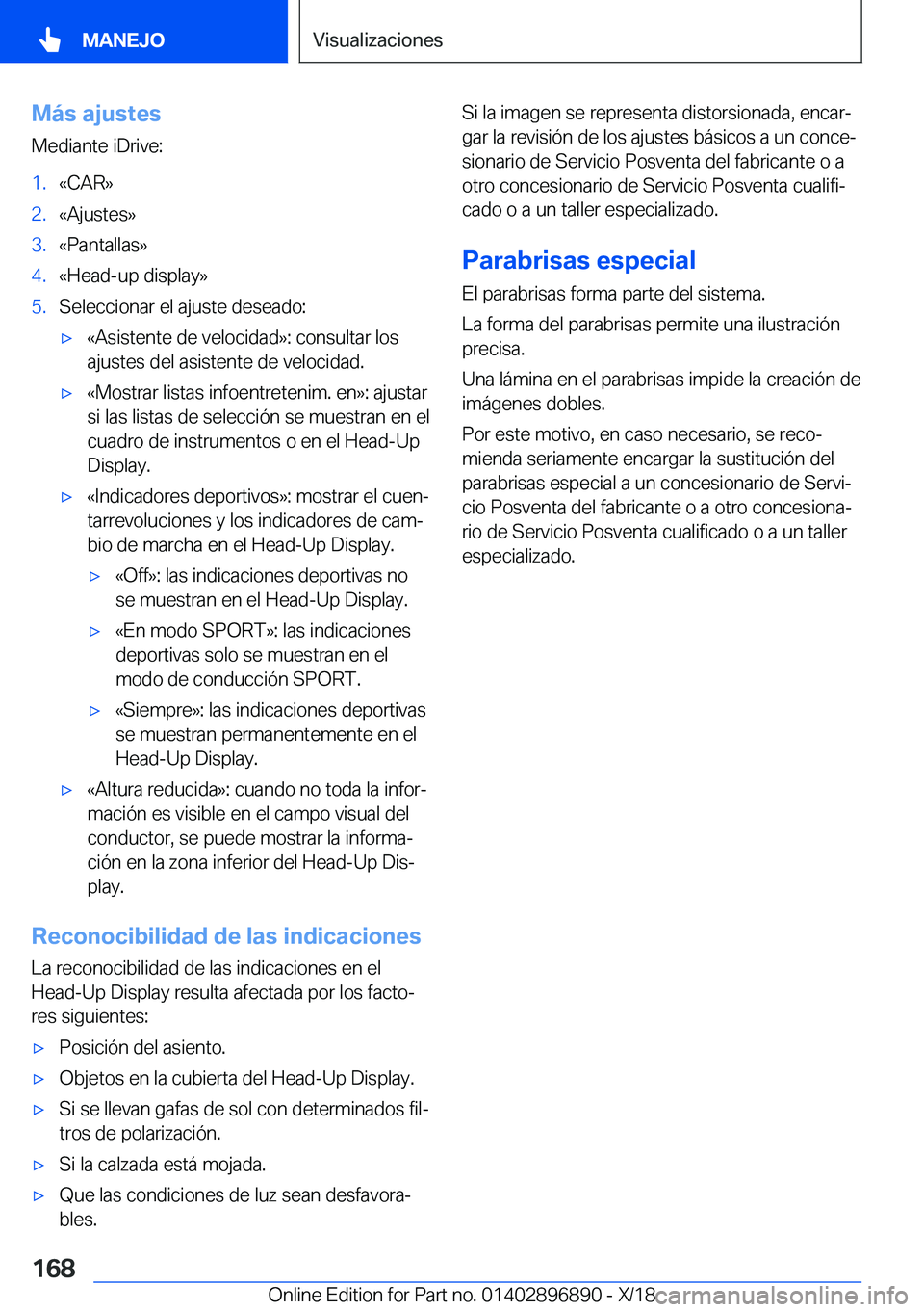 BMW 8 SERIES COUPE 2019  Manuales de Empleo (in Spanish) �M�