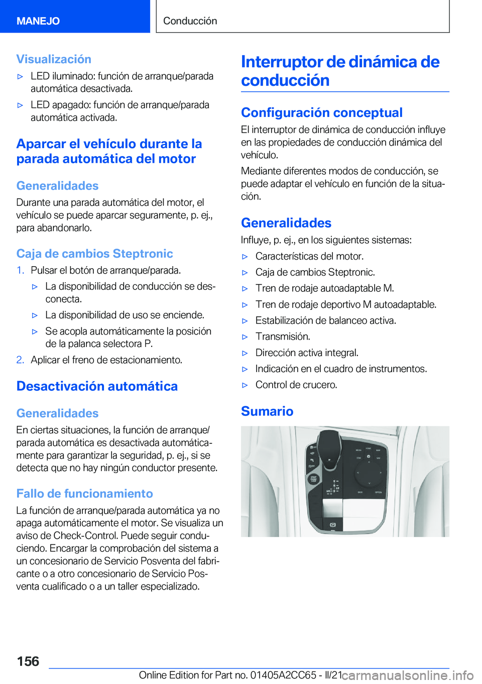 BMW 8 SERIES GRAN COUPE 2022  Manuales de Empleo (in Spanish) �V�i�s�u�a�l�i�z�a�c�i�