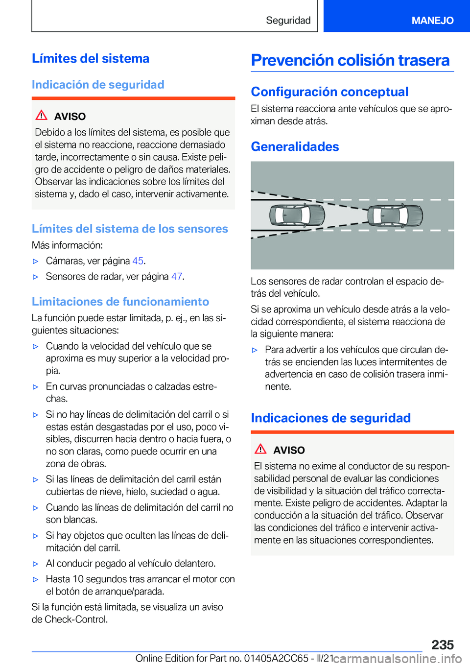 BMW 8 SERIES GRAN COUPE 2022  Manuales de Empleo (in Spanish) �L�