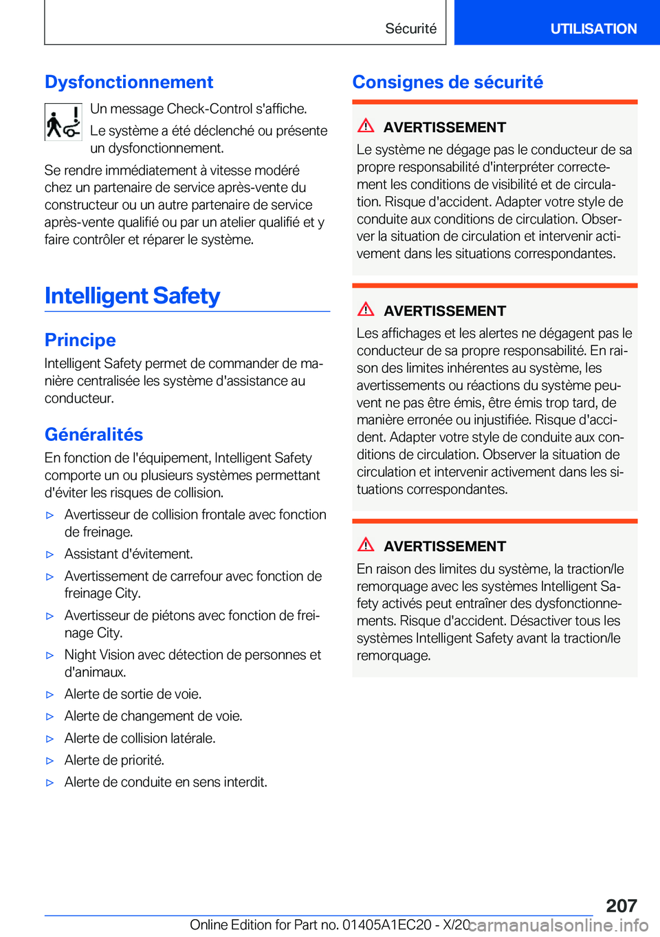 BMW 8 SERIES GRAN COUPE 2021  Notices Demploi (in French) �D�y�s�f�o�n�c�t�i�o�n�n�e�m�e�n�t�U�n��m�e�s�s�a�g�e��C�h�e�c�k�-�C�o�n�t�r�o�l��s�'�a�f�f�i�c�h�e�.
�L�e��s�y�s�t�è�m�e��a��é�t�é��d�é�c�l�e�n�c�h�é��o�u��p�r�é�s�e�n�t�e
�u�n��d