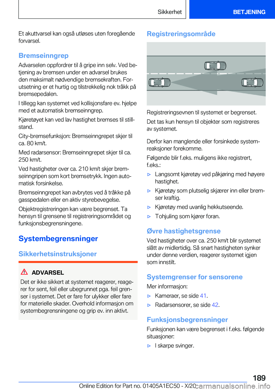 BMW 8 SERIES GRAN COUPE 2021  InstruksjonsbØker (in Norwegian) �E�t��a�k�u�t�t�v�a�r�s�e�l��k�a�n��o�g�s�å��u�t�l�