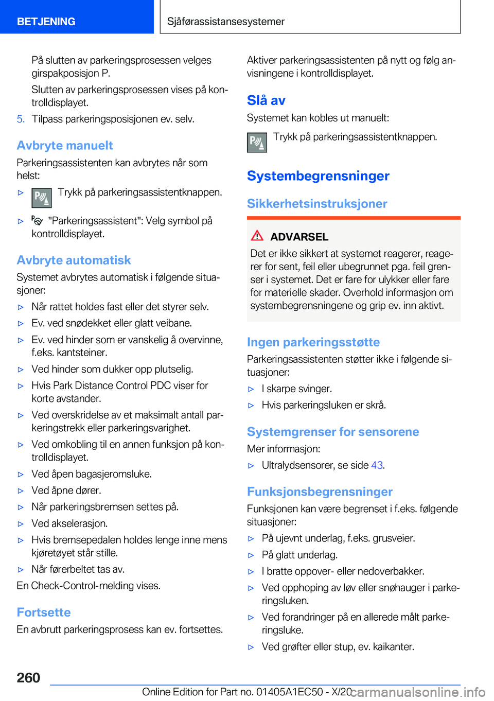 BMW 8 SERIES GRAN COUPE 2021  InstruksjonsbØker (in Norwegian) �P�å��s�l�u�t�t�e�n��a�v��p�a�r�k�e�r�i�n�g�s�p�r�o�s�e�s�s�e�n��v�e�l�g�e�s
�g�i�r�s�p�a�k�p�o�s�i�s�j�o�n��P�.
�S�l�u�t�t�e�n��a�v��p�a�r�k�e�r�i�n�g�s�p�r�o�s�e�s�s�e�n��v�i�s�e�s��p�å�