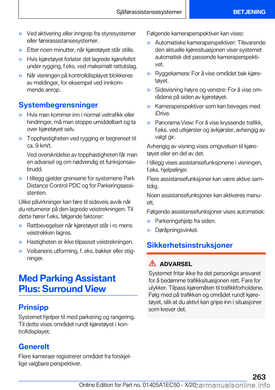 BMW 8 SERIES GRAN COUPE 2021  InstruksjonsbØker (in Norwegian) x�V�e�d��a�k�t�i�v�e�r�i�n�g��e�l�l�e�r��i�n�n�g�r�e�p��f�r�a��s�t�y�r�e�s�y�s�t�e�m�e�r
�e�l�l�e�r��f�