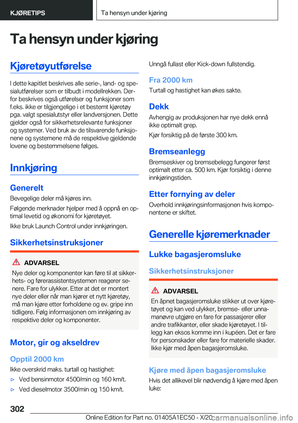 BMW 8 SERIES GRAN COUPE 2021  InstruksjonsbØker (in Norwegian) �T�a��h�e�n�s�y�n��u�n�d�e�r��k�j�