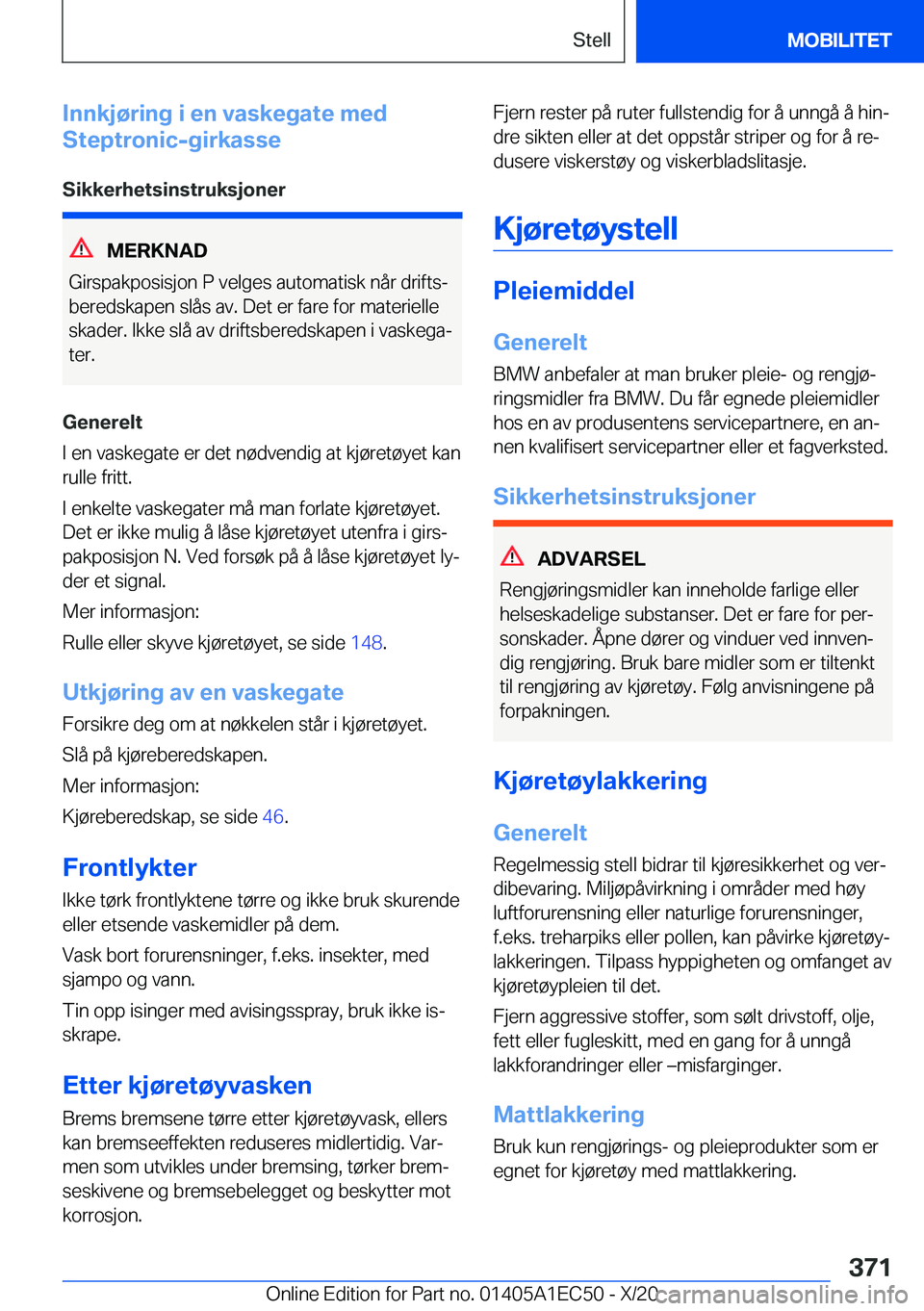 BMW 8 SERIES GRAN COUPE 2021  InstruksjonsbØker (in Norwegian) �I�n�n�k�j�