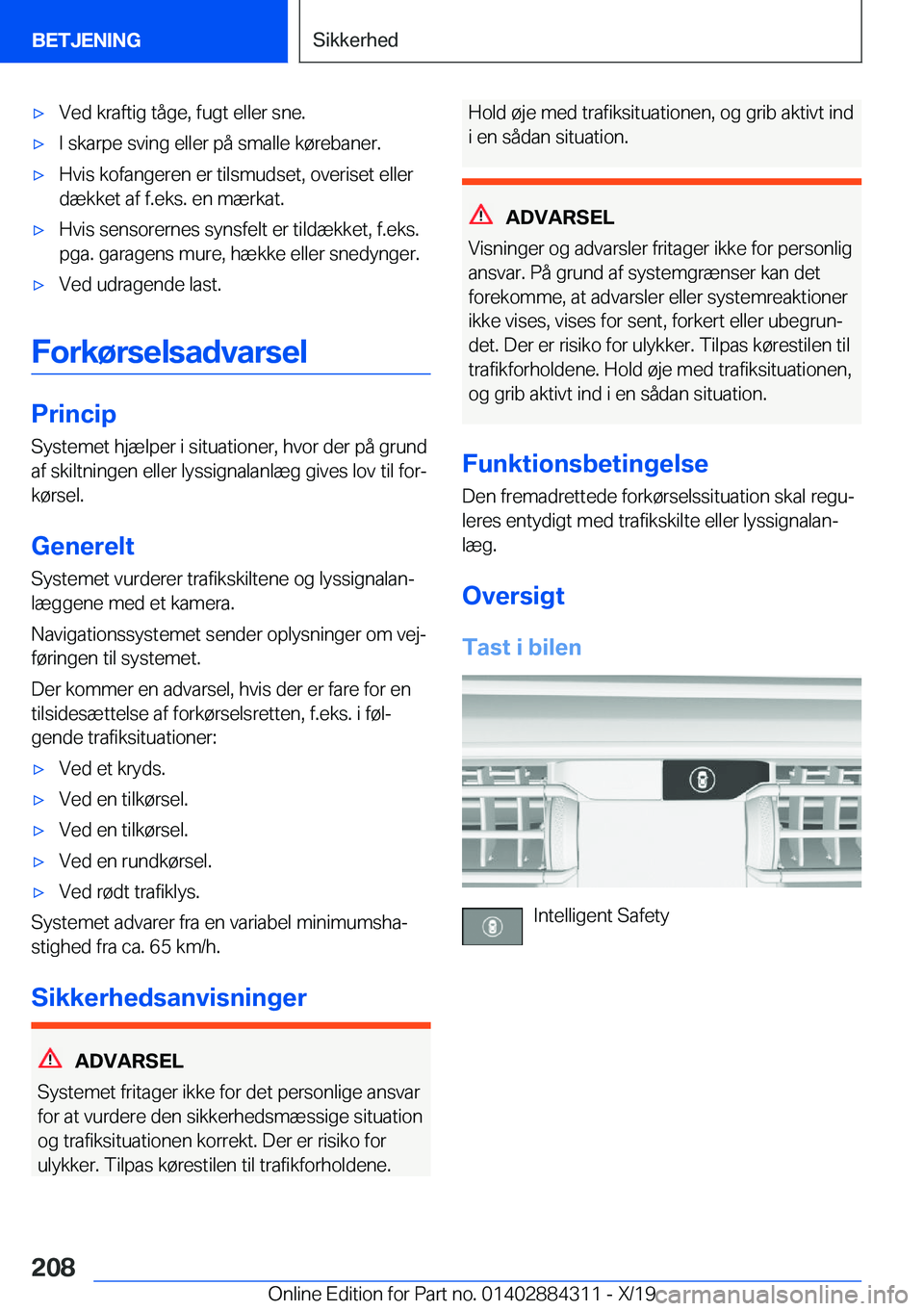 BMW 8 SERIES GRAN COUPE 2020  InstruktionsbØger (in Danish) 'x�V�e�d��k�r�a�f�t�i�g��t�å�g�e�,��f�u�g�t��e�l�l�e�r��s�n�e�.'x�I��s�k�a�r�p�e��s�v�i�n�g��e�l�l�e�r��p�å��s�m�a�l�l�e��k�