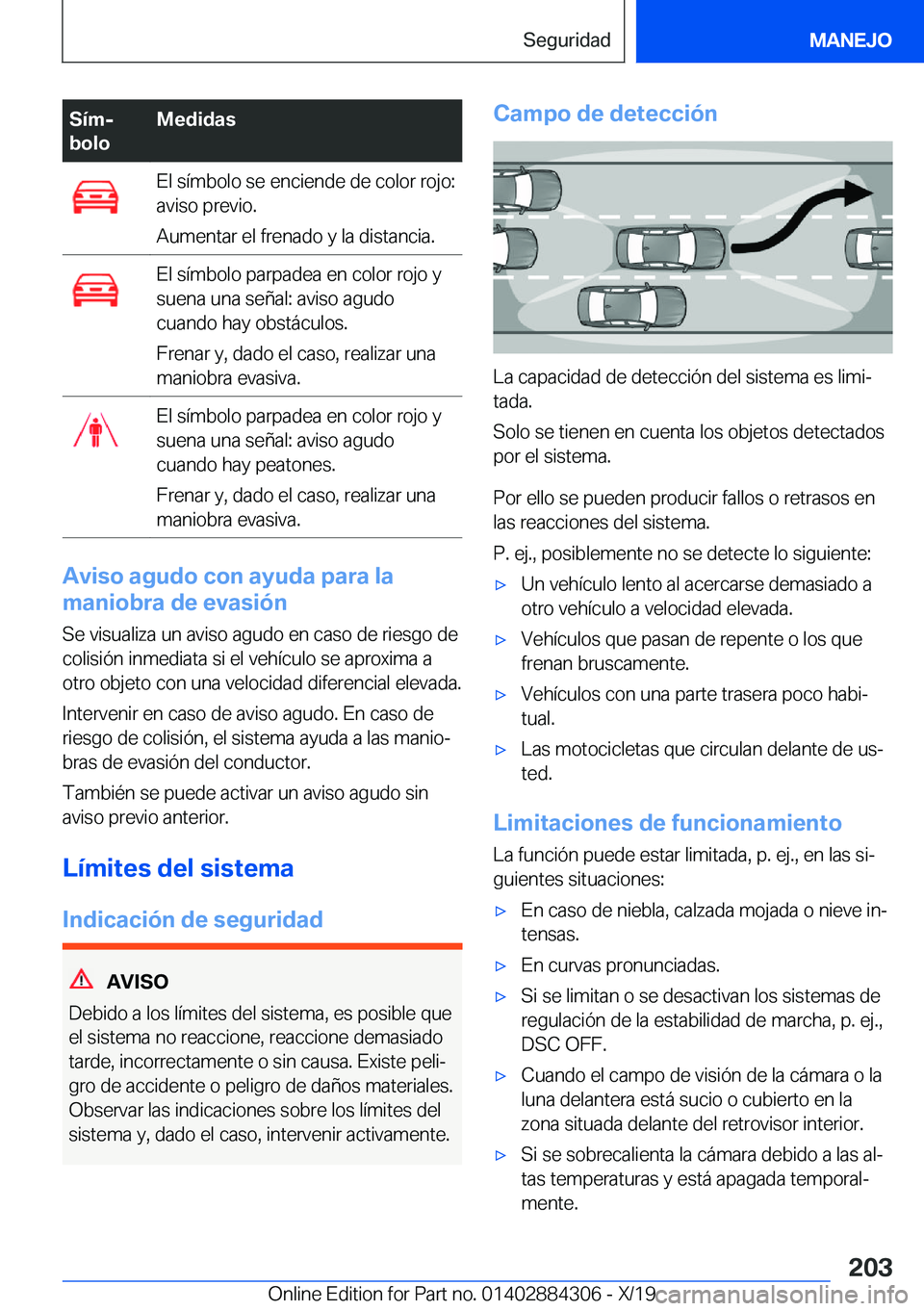 BMW 8 SERIES GRAN COUPE 2020  Manuales de Empleo (in Spanish) �S�