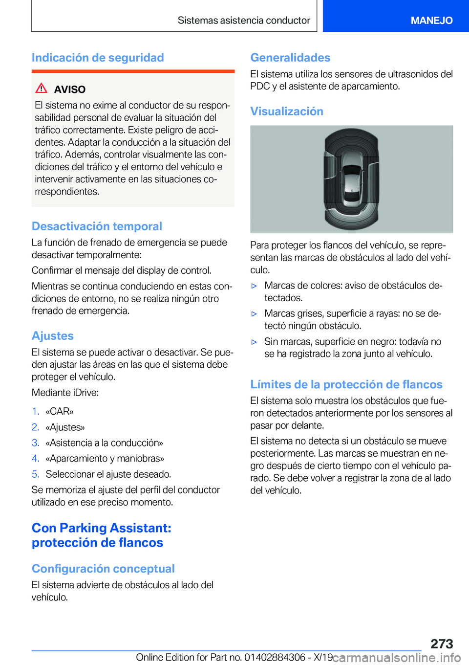 BMW 8 SERIES GRAN COUPE 2020  Manuales de Empleo (in Spanish) �I�n�d�i�c�a�c�i�