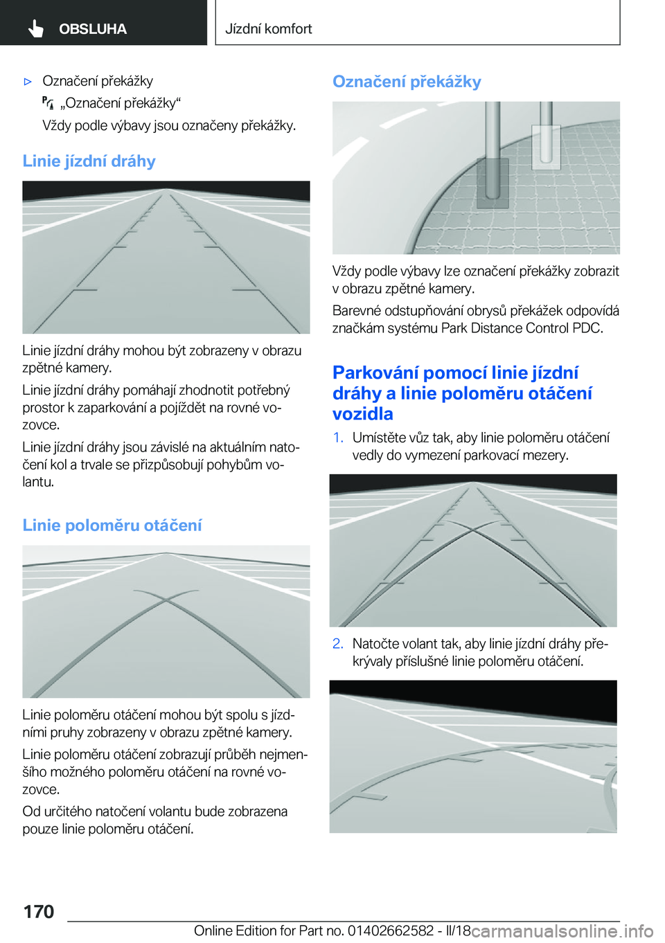 BMW M2 2018  Návod na použití (in Czech) 'x�O�z�n�a�č�e�n�