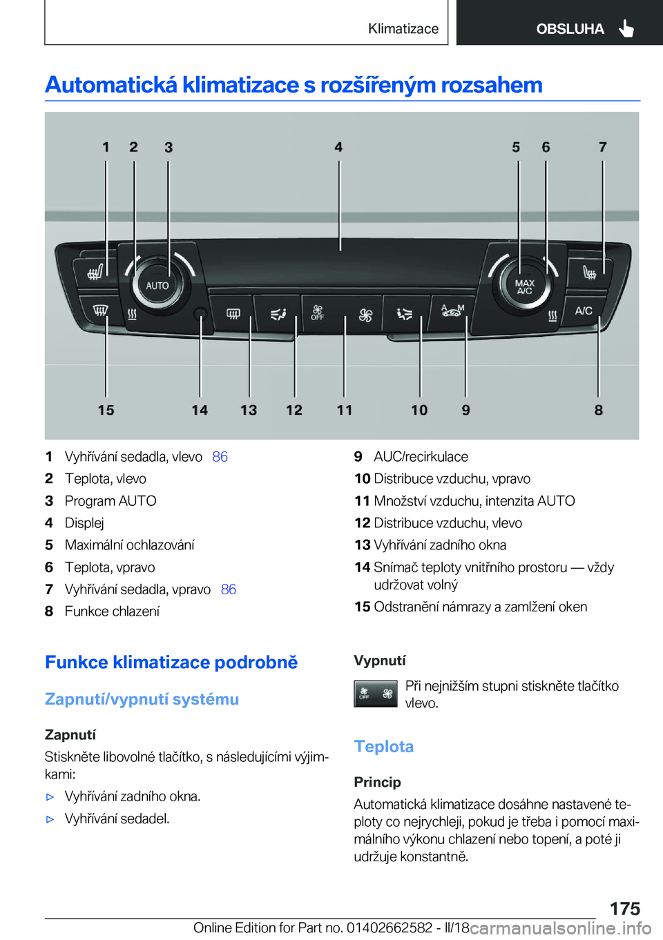 BMW M2 2018  Návod na použití (in Czech) �A�u�t�o�m�a�t�i�c�k�
