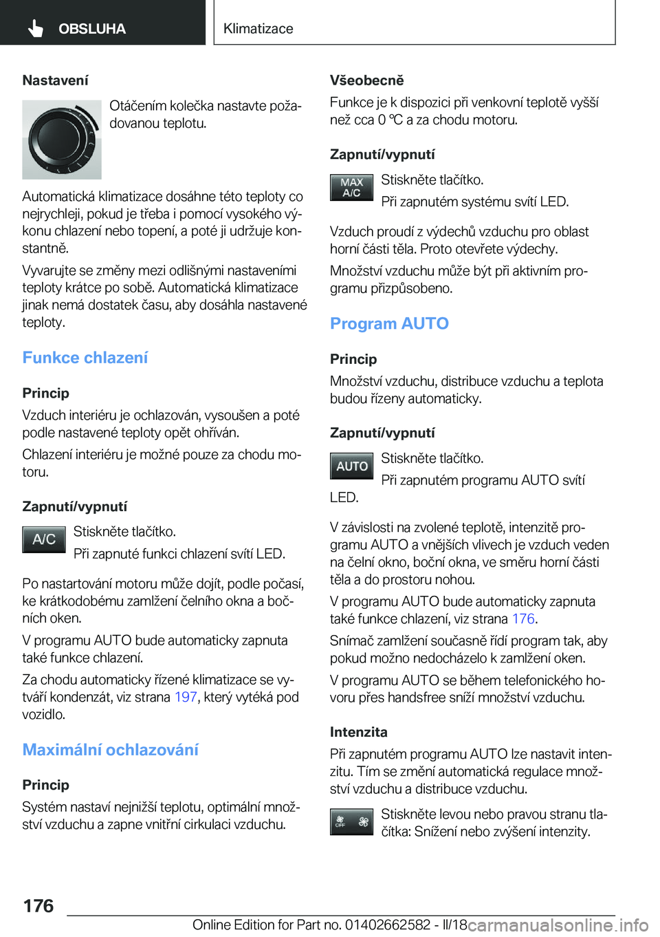 BMW M2 2018  Návod na použití (in Czech) �N�a�s�t�a�v�e�n�