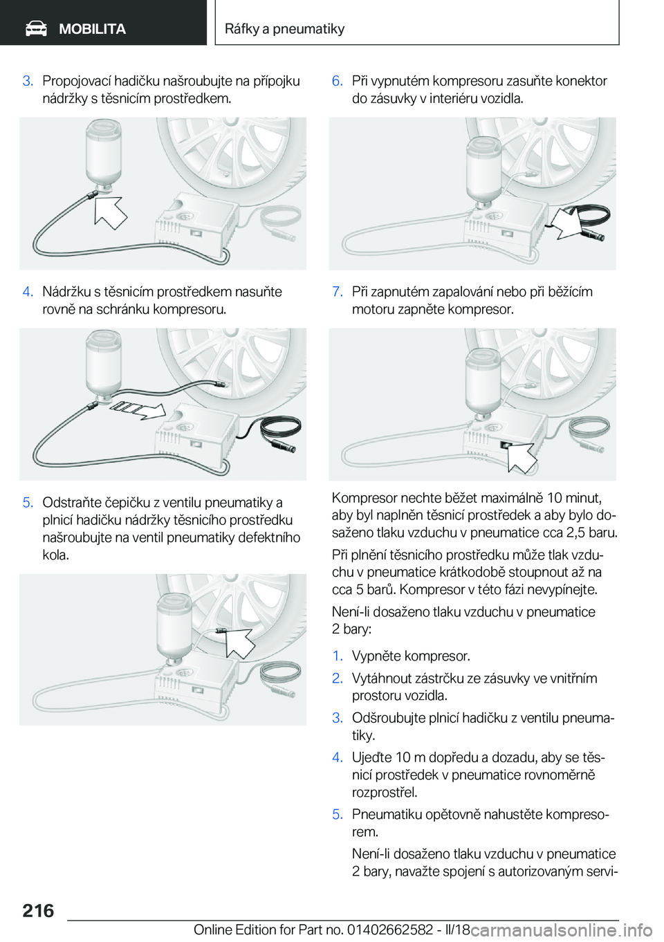 BMW M2 2018  Návod na použití (in Czech) �3�.�P�r�o�p�o�j�o�v�a�c�