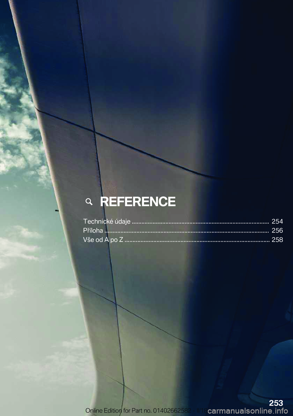 BMW M2 2018  Návod na použití (in Czech) ���R�E�F�E�R�E�N�C�E
�T�e�c�h�n�i�c�k�