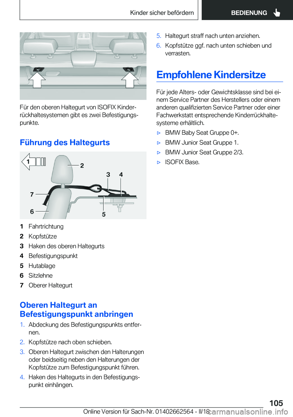 BMW M2 2018  Betriebsanleitungen (in German) �F�