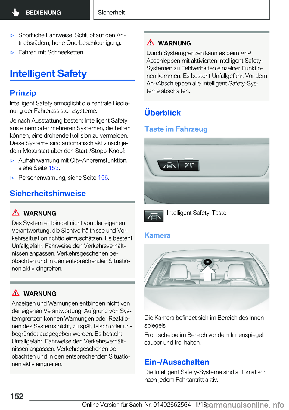 BMW M2 2018  Betriebsanleitungen (in German) 'x�S�p�o�r�t�l�i�c�h�e� �F�a�h�r�w�e�i�s�e�:� �S�c�h�l�u�p�f� �a�u�f� �d�e�n� �A�nj
�t�r�i�e�b�s�r�