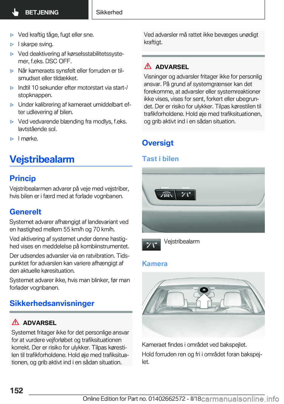 BMW M2 2018  InstruktionsbØger (in Danish) 'x�V�e�d� �k�r�a�f�t�i�g� �t�å�g�e�,� �f�u�g�t� �e�l�l�e�r� �s�n�e�.'x�I� �s�k�a�r�p�e� �s�v�i�n�g�.'x�V�e�d� �d�e�a�k�t�i�v�e�r�i�n�g� �a�f� �k�