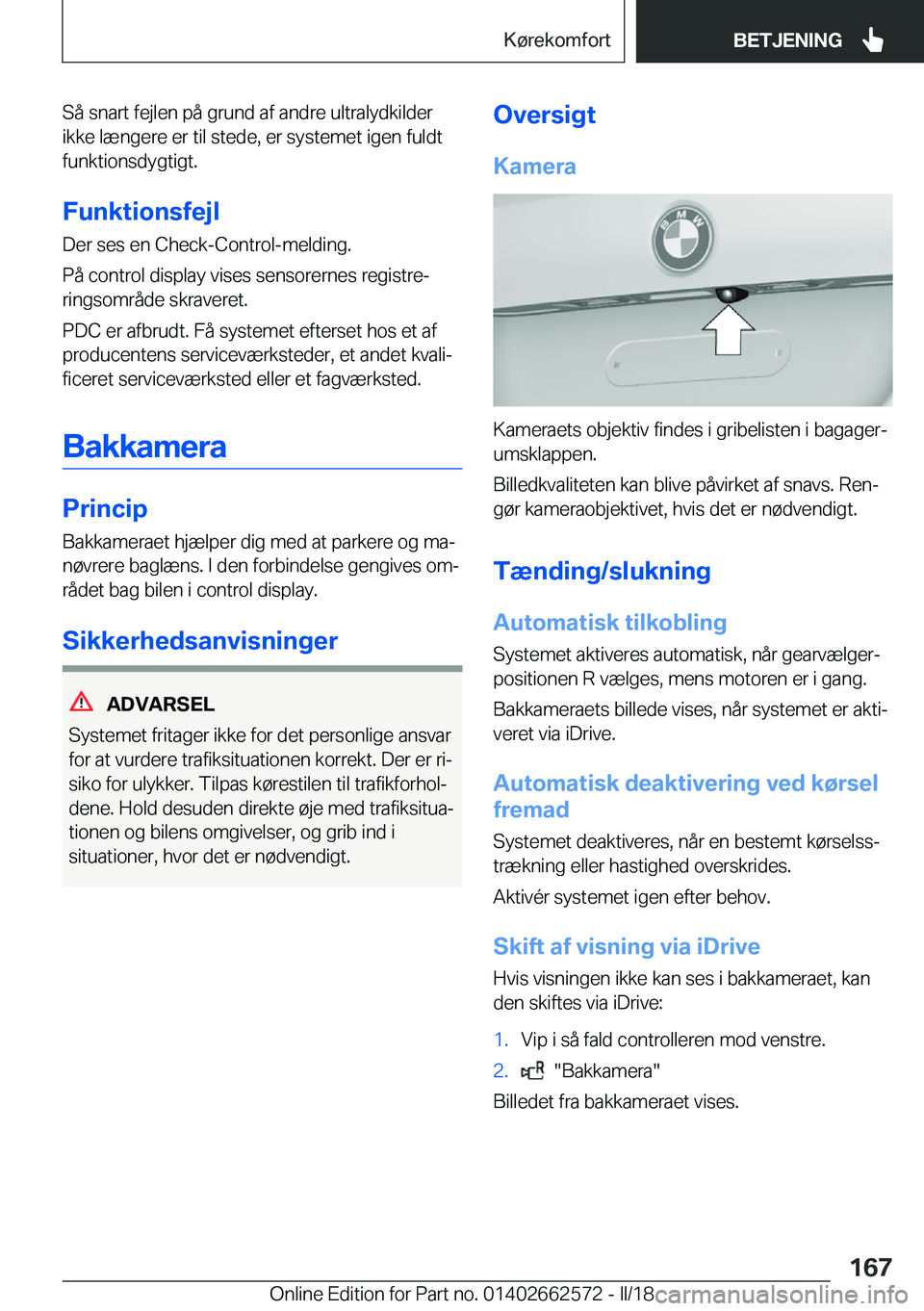 BMW M2 2018  InstruktionsbØger (in Danish) �S�å� �s�n�a�r�t� �f�e�j�l�e�n� �p�å� �g�r�u�n�d� �a�f� �a�n�d�r�e� �u�l�t�r�a�l�y�d�k�i�l�d�e�r�i�k�k�e� �l�æ�n�g�e�r�e� �e�r� �t�i�l� �s�t�e�d�e�,� �e�r� �s�y�s�t�e�m�e�t� �i�g�e�n� �f�u�l�d�t
�f