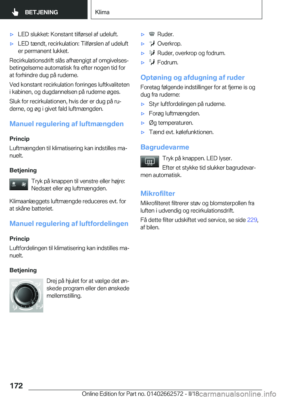 BMW M2 2018  InstruktionsbØger (in Danish) 'x�L�E�D� �s�l�u�k�k�e�t�:� �K�o�n�s�t�a�n�t� �t�i�l�f�