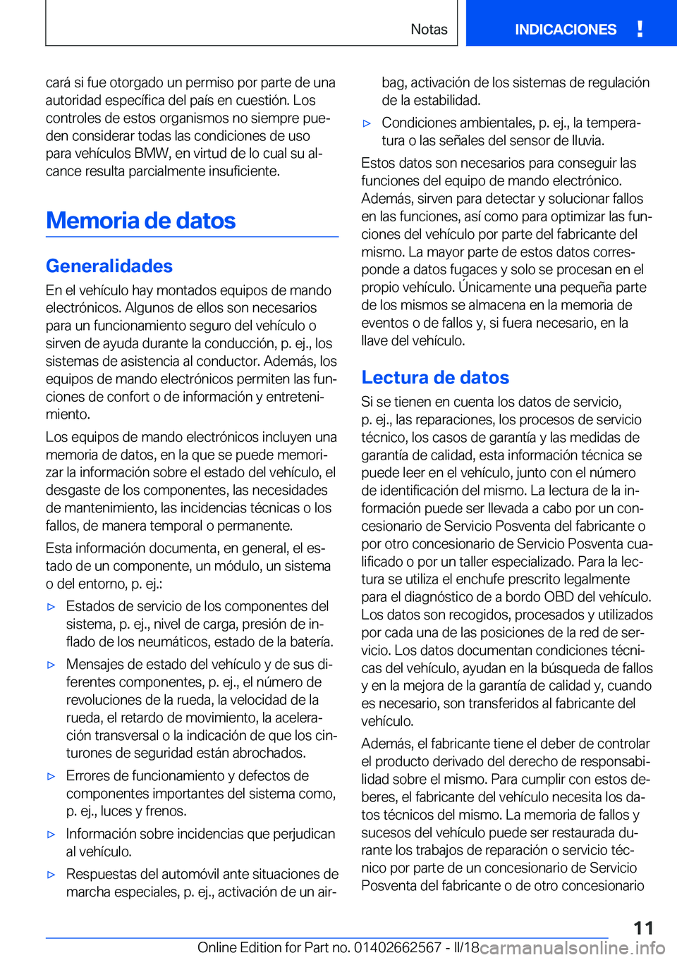 BMW M2 2018  Manuales de Empleo (in Spanish) �c�a�r�