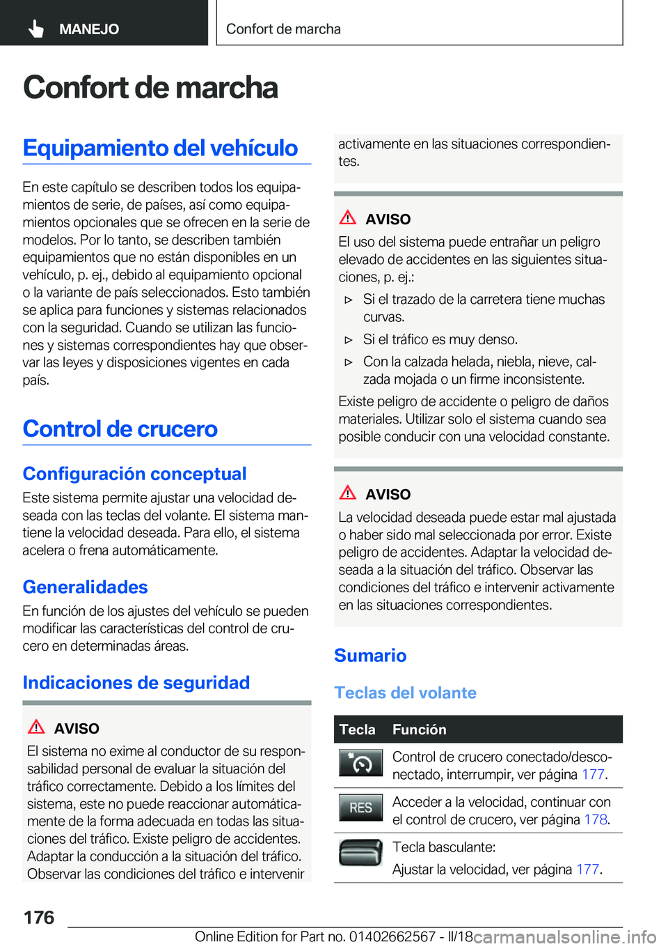 BMW M2 2018  Manuales de Empleo (in Spanish) �C�o�n�f�o�r�t��d�e��m�a�r�c�h�a�E�q�u�i�p�a�m�i�e�n�t�o��d�e�l��v�e�h�