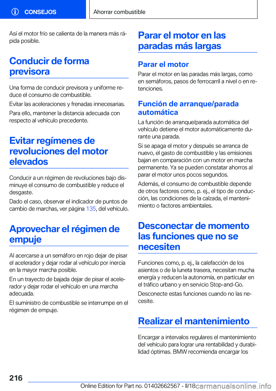 BMW M2 2018  Manuales de Empleo (in Spanish) �A�s�
