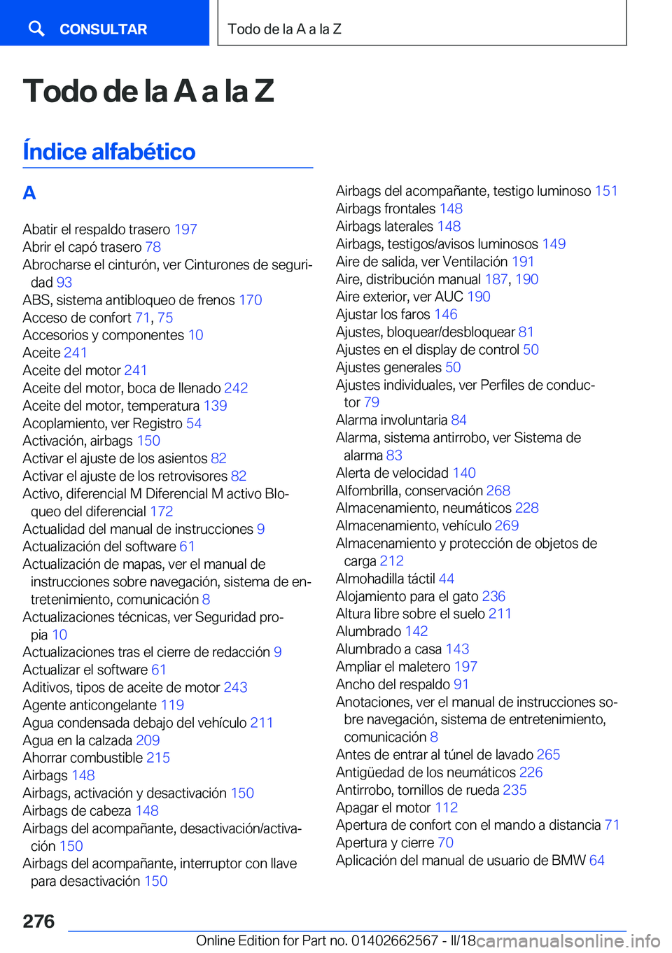 BMW M2 2018  Manuales de Empleo (in Spanish) �T�o�d�o��d�e��l�a��A��a��l�a��;
�