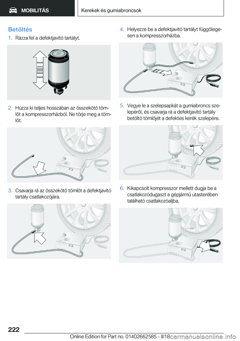 BMW M2 2018  Kezelési útmutató (in Hungarian) �B�e�t�