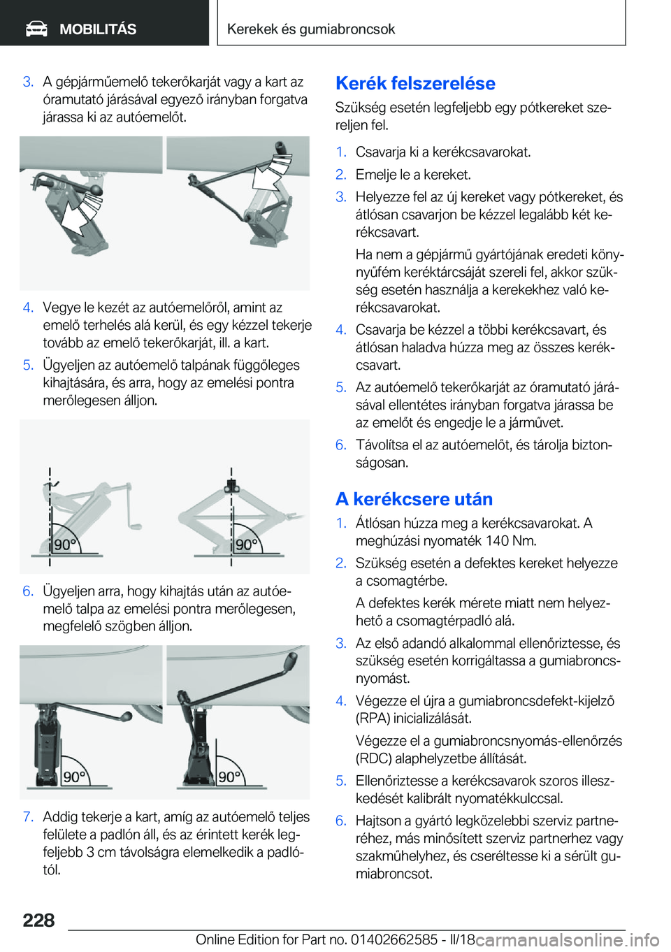 BMW M2 2018  Kezelési útmutató (in Hungarian) �3�.�A� �g�