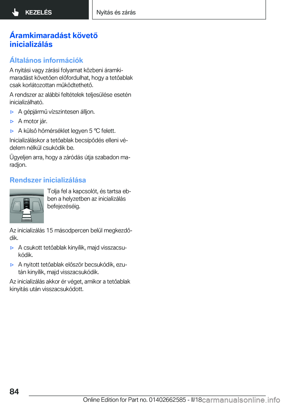 BMW M2 2018  Kezelési útmutató (in Hungarian) �