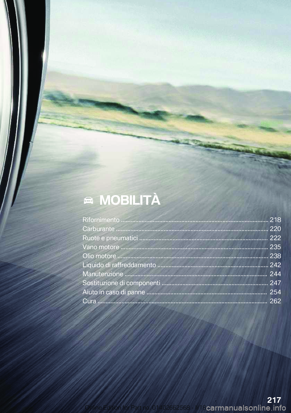 BMW M2 2018  Libretti Di Uso E manutenzione (in Italian) ���M�O�B�I�L�I�T�