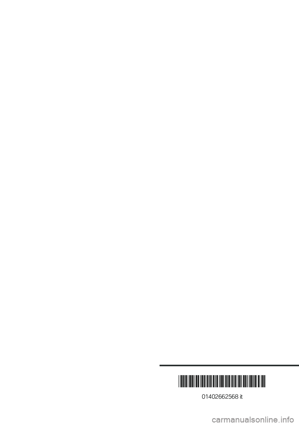 BMW M2 2018  Libretti Di Uso E manutenzione (in Italian) ���!��6�6��5�6����#��0�1�4�0�2�6�6�2�5�6�8� �i�t 