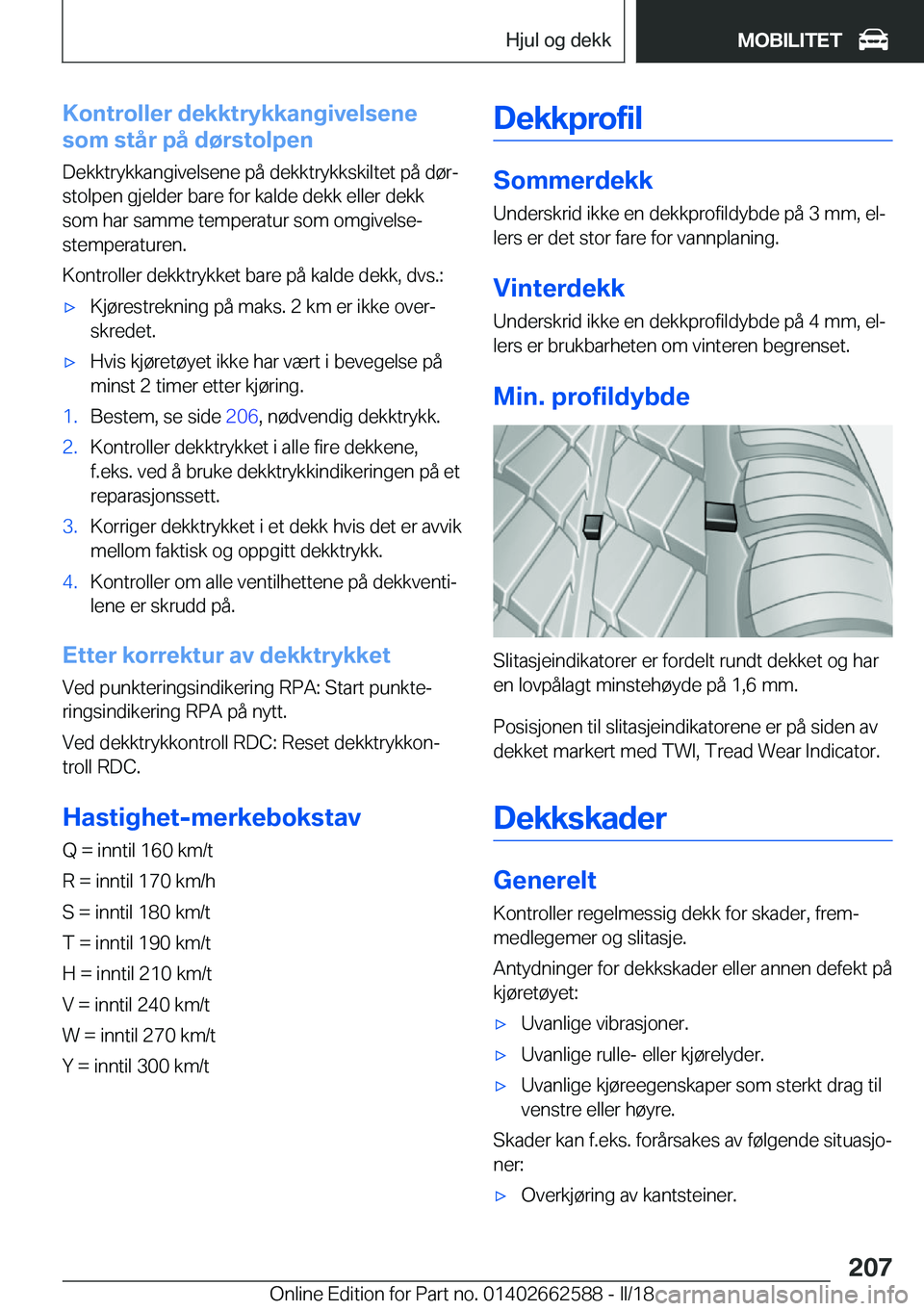 BMW M2 2018  InstruksjonsbØker (in Norwegian) �K�o�n�t�r�o�l�l�e�r��d�e�k�k�t�r�Z�k�k�a�n�g�i�v�e�l�s�e�n�e
�s�o�m��s�t�å�r��p�å��d�