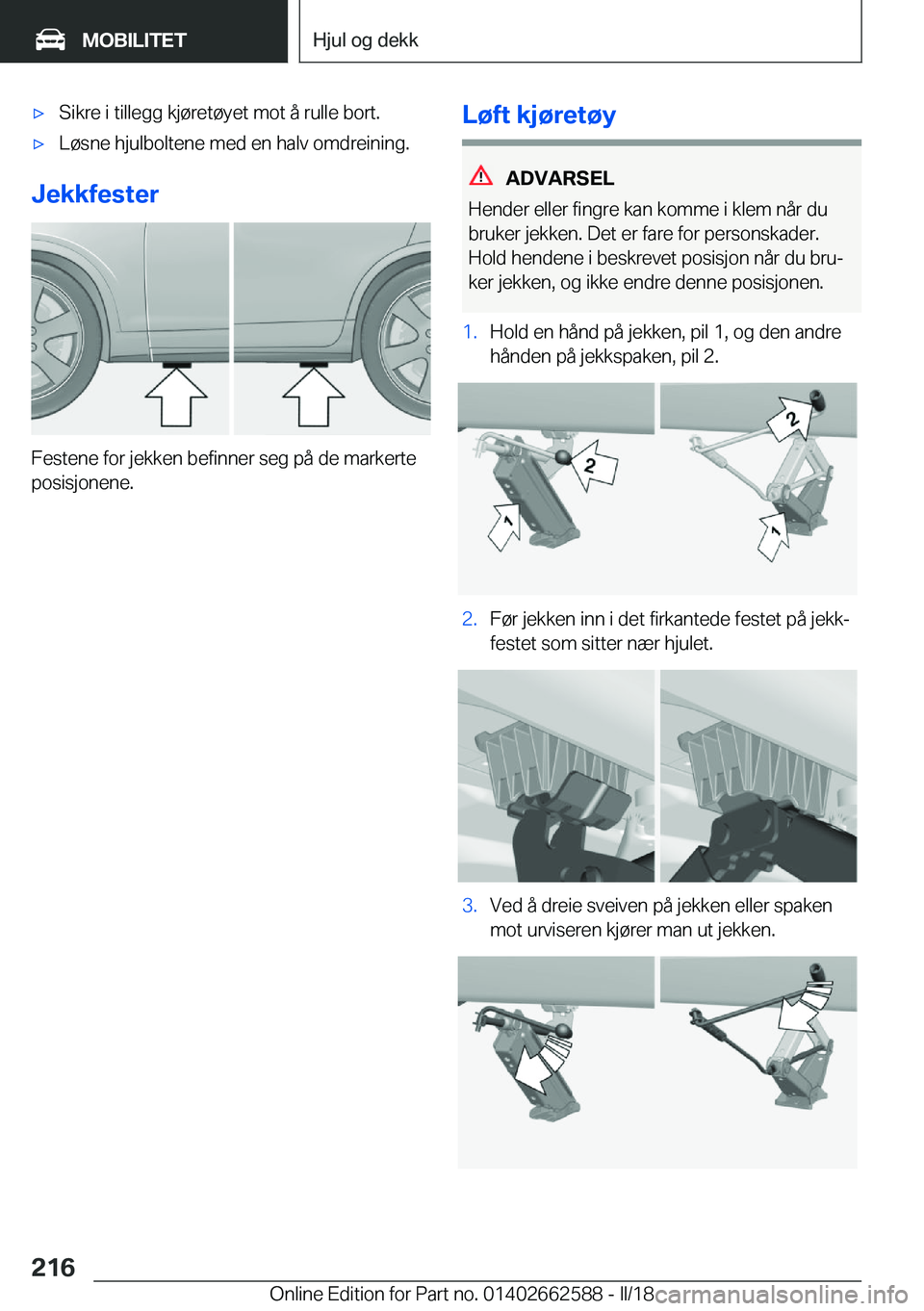 BMW M2 2018  InstruksjonsbØker (in Norwegian) 'x�S�i�k�r�e� �i� �t�i�l�l�e�g�g� �k�j�