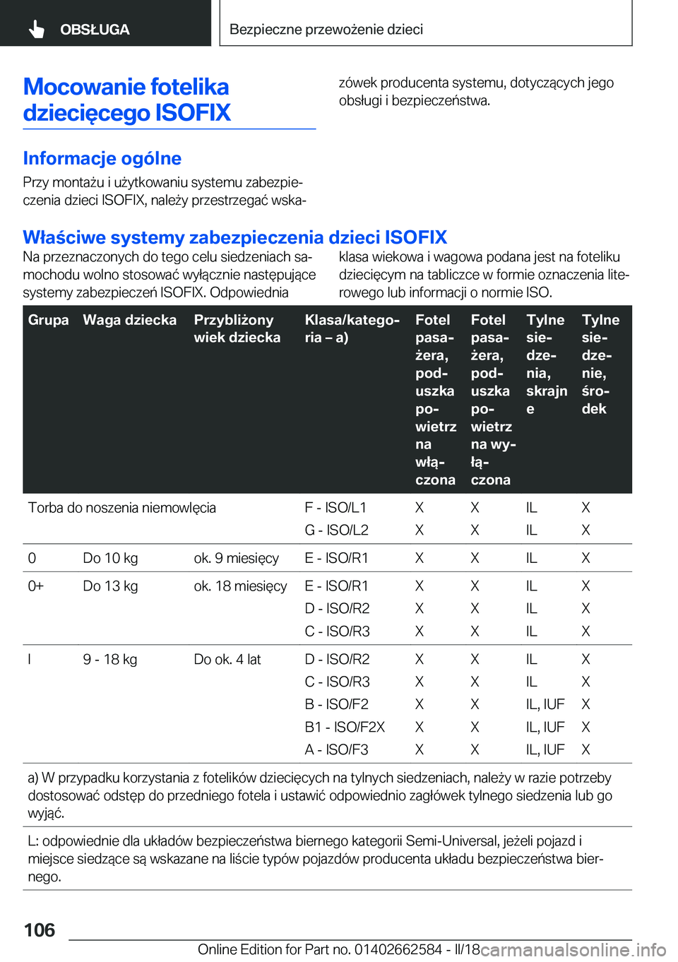BMW M2 2018  Instrukcja obsługi (in Polish) �M�o�c�o�w�a�n�i�e��f�o�t�e�l�i�k�a�d�z�i�e�c�i�