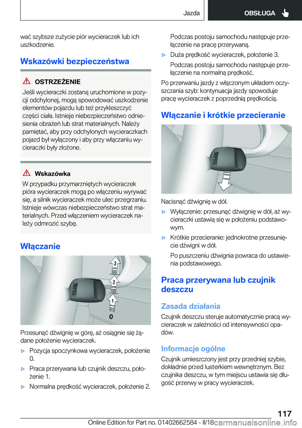 BMW M2 2018  Instrukcja obsługi (in Polish) �w�a�