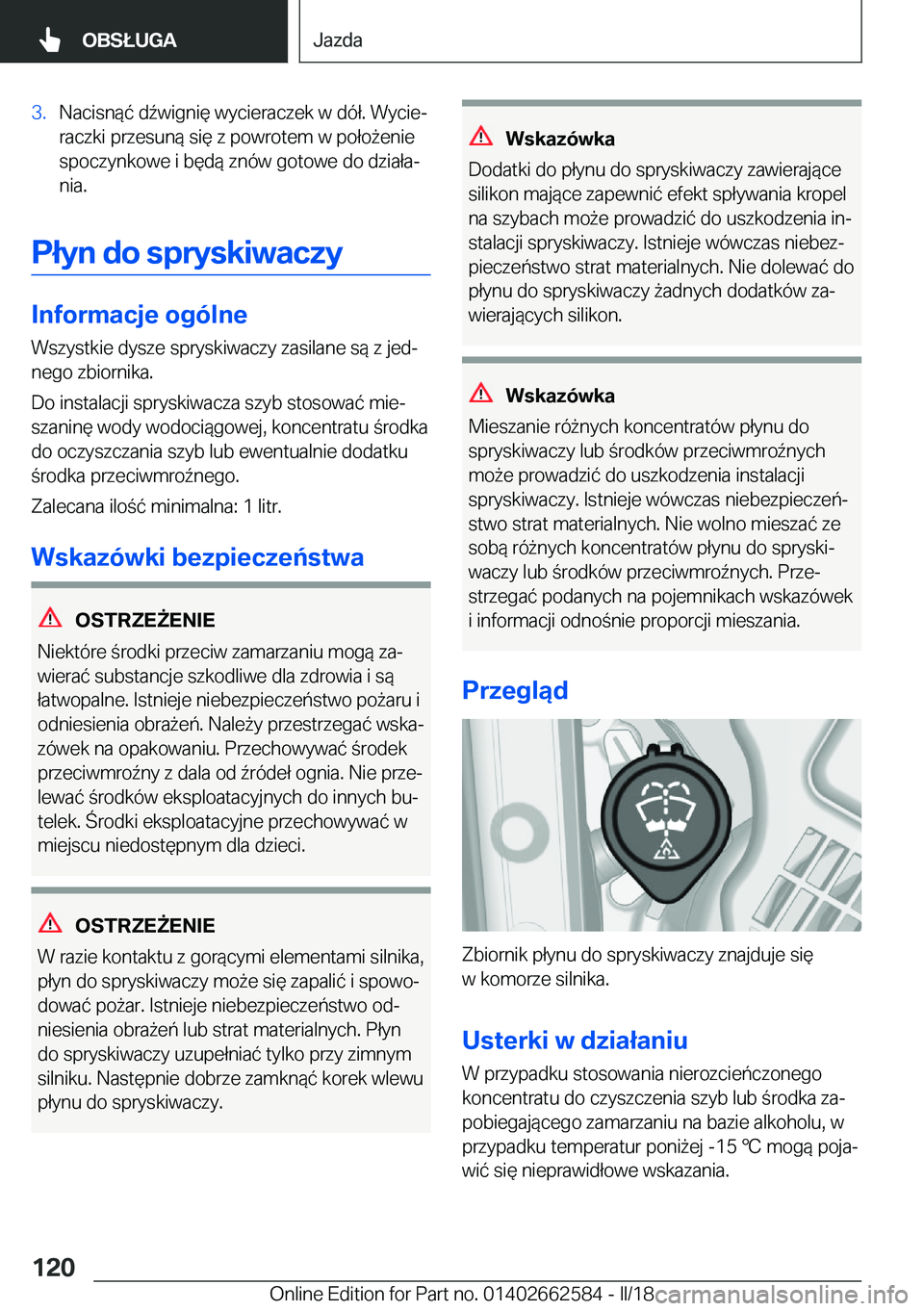 BMW M2 2018  Instrukcja obsługi (in Polish) �3�.�N�a�c�i�s�n�