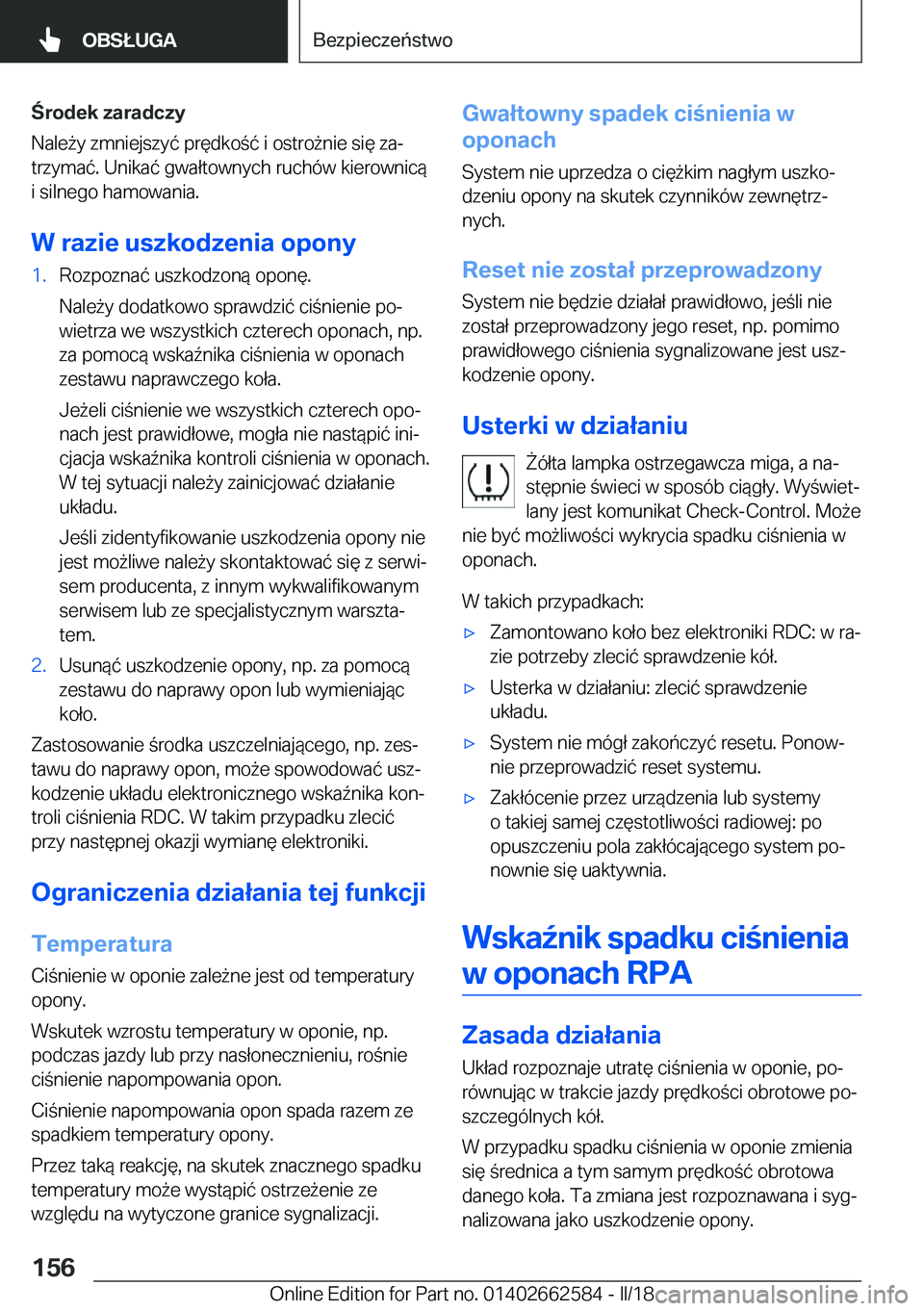 BMW M2 2018  Instrukcja obsługi (in Polish) �r�o�d�e�k��z�a�r�a�d�c�z�y
�N�a�l�e 9�y� �z�m�n�i�e�j�s�z�y�