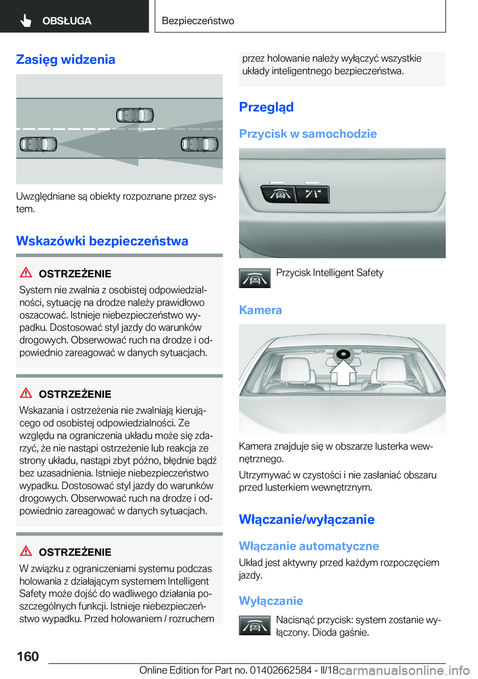 BMW M2 2018  Instrukcja obsługi (in Polish) �Z�a�s�i�