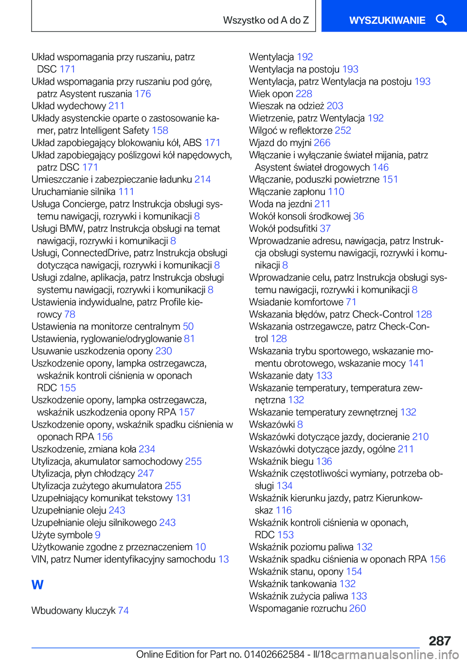 BMW M2 2018  Instrukcja obsługi (in Polish) �U�k�ł�a�d� �w�s�p�o�m�a�g�a�n�i�a� �p�r�z�y� �r�u�s�z�a�n�i�u�,� �p�a�t�r�z�D�S�C�  �1�7�1� 
�U�k�ł�a�d� �w�s�p�o�m�a�g�a�n�i�a� �p�r�z�y� �r�u�s�z�a�n�i�u� �p�o�d� �g�